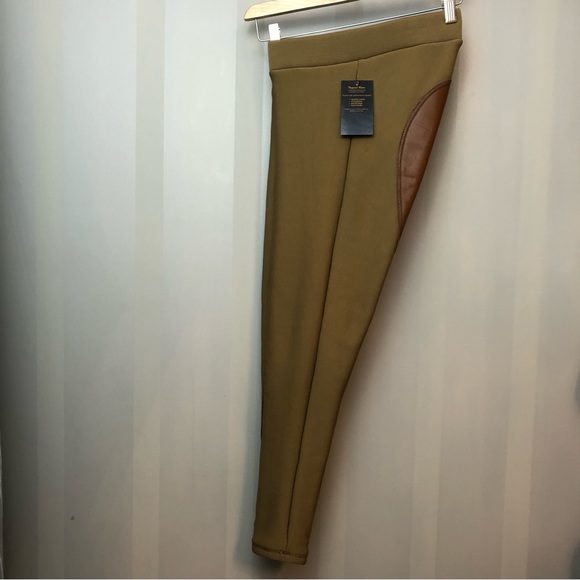 Tropical Rider Pull On Lambskin Leather Full Seat Riding Pant Size Small Petite - Picture 3 of 12